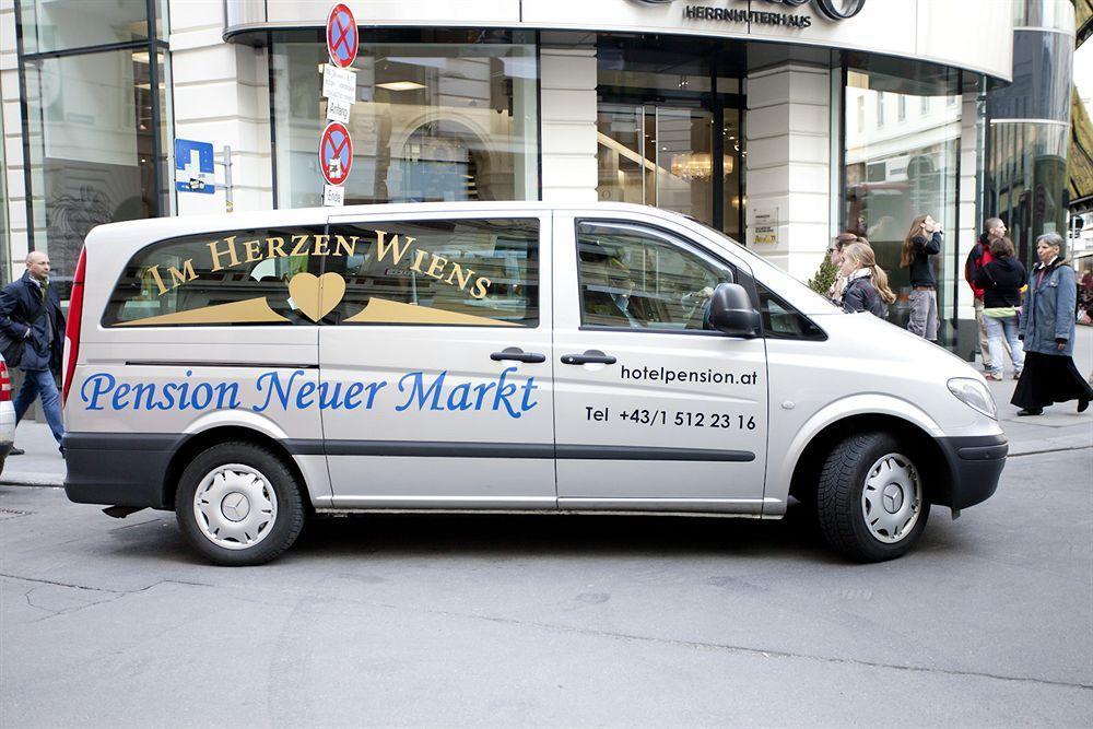 Pension Neuer Markt Wien Eksteriør billede